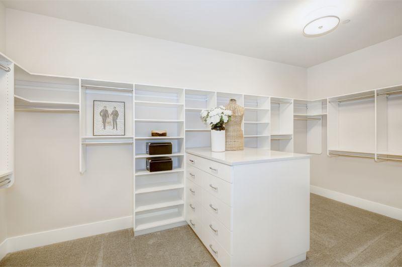 Recessed Shelves for Storage